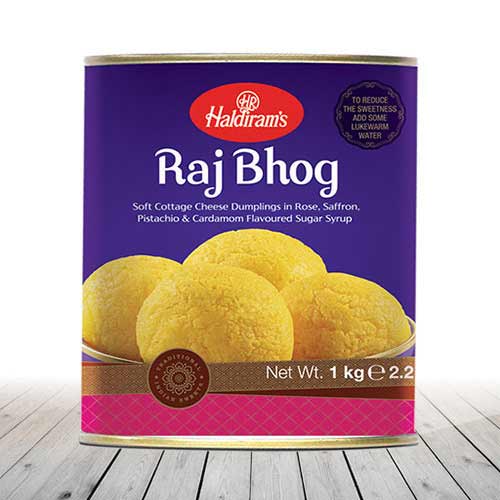 Haldiram's Raj Bhog Tin 1Kg