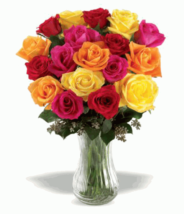 20  Assorted roses