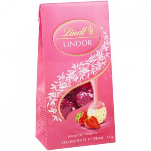 Lindt Lindor Strawberry Flavour