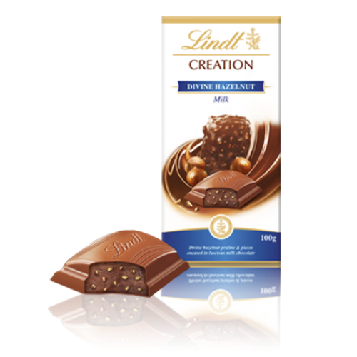 Lindt Creation Hazelnut Milk Chocolate